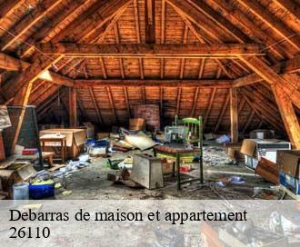 Debarras de maison et appartement  26110