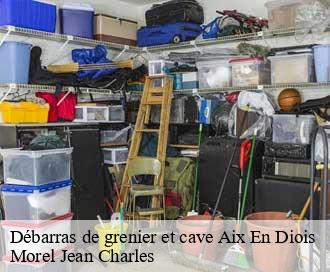 Débarras de grenier et cave  aix-en-diois-26150 Morel Jean Charles