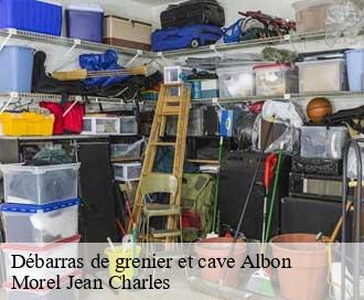 Débarras de grenier et cave  albon-26140 Morel Jean Charles