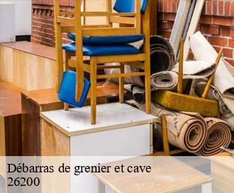 Débarras de grenier et cave  26200