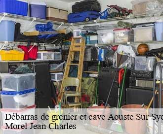 Débarras de grenier et cave  aouste-sur-sye-26400 Morel Jean Charles