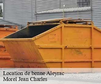 Location de benne  aleyrac-26770 Morel Jean Charles