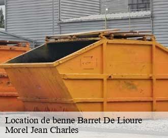 Location de benne  barret-de-lioure-26570 Morel Jean Charles