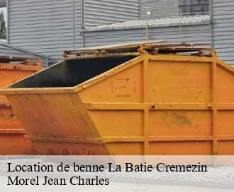 Location de benne  la-batie-cremezin-26310 Morel Jean Charles