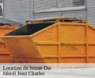 Location de benne  die-26150 Morel Jean Charles